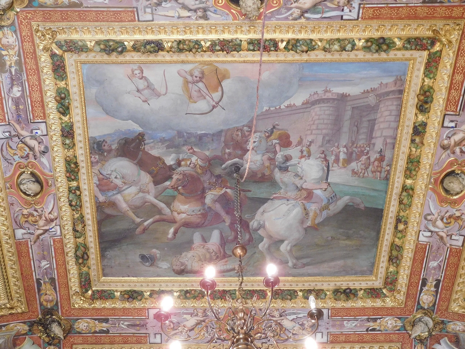 Palazzo Lercari - Parodi, Genova, Storie di Niobe 1